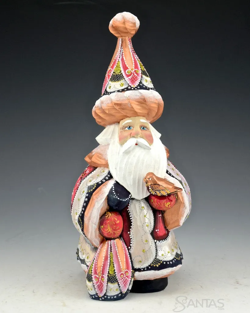 10 inch Decorative and Unique Colorful Russian Santa