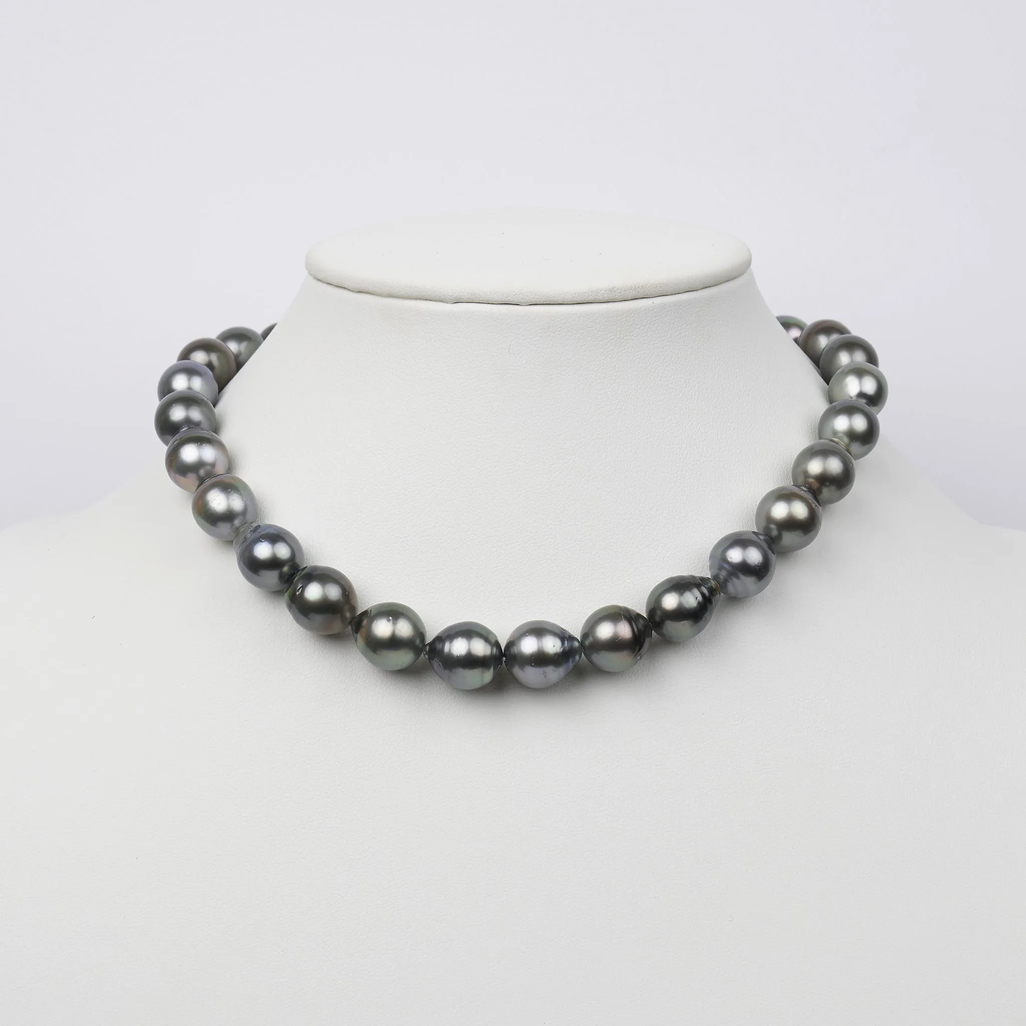 12.0-12.9 mm AA /AAA Tahitian Drop Pearl Necklace