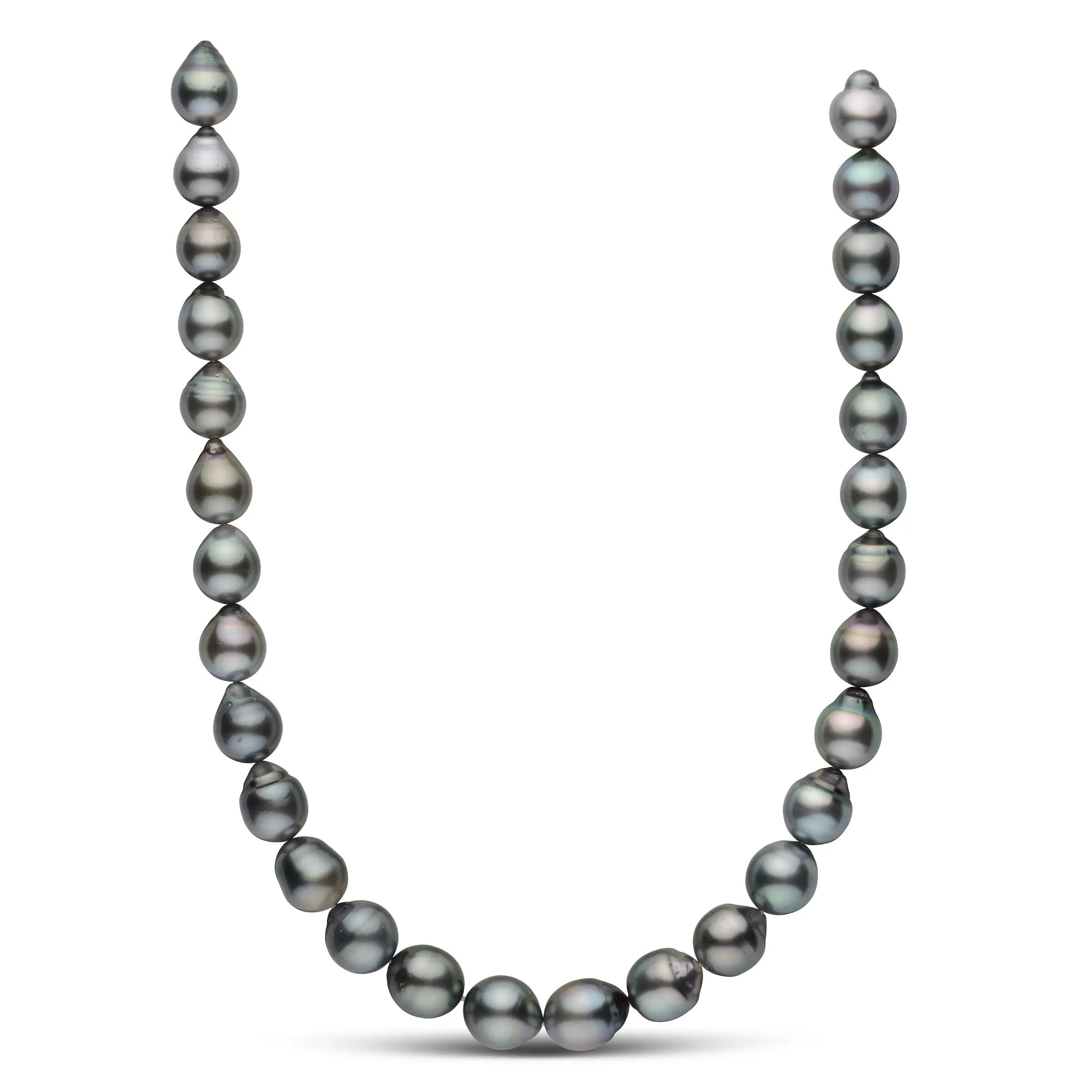 12.2-13.1 mm AA /AAA Tahitian Drop Pearl Necklace