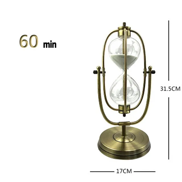 60 Minute Sand Hourglass Timer Sandglass Countdown Timing Sandglass Sand Clock Timer Nordic Home Decor