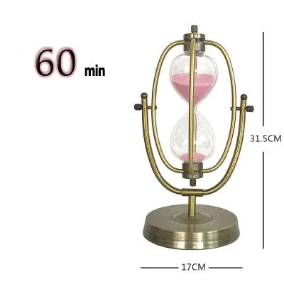 60 Minute Sand Hourglass Timer Sandglass Countdown Timing Sandglass Sand Clock Timer Nordic Home Decor