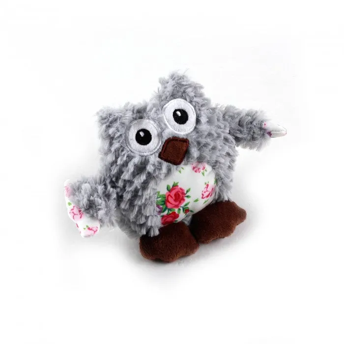 All For Paws Shabby Chic Minimal Owl Dog Toy