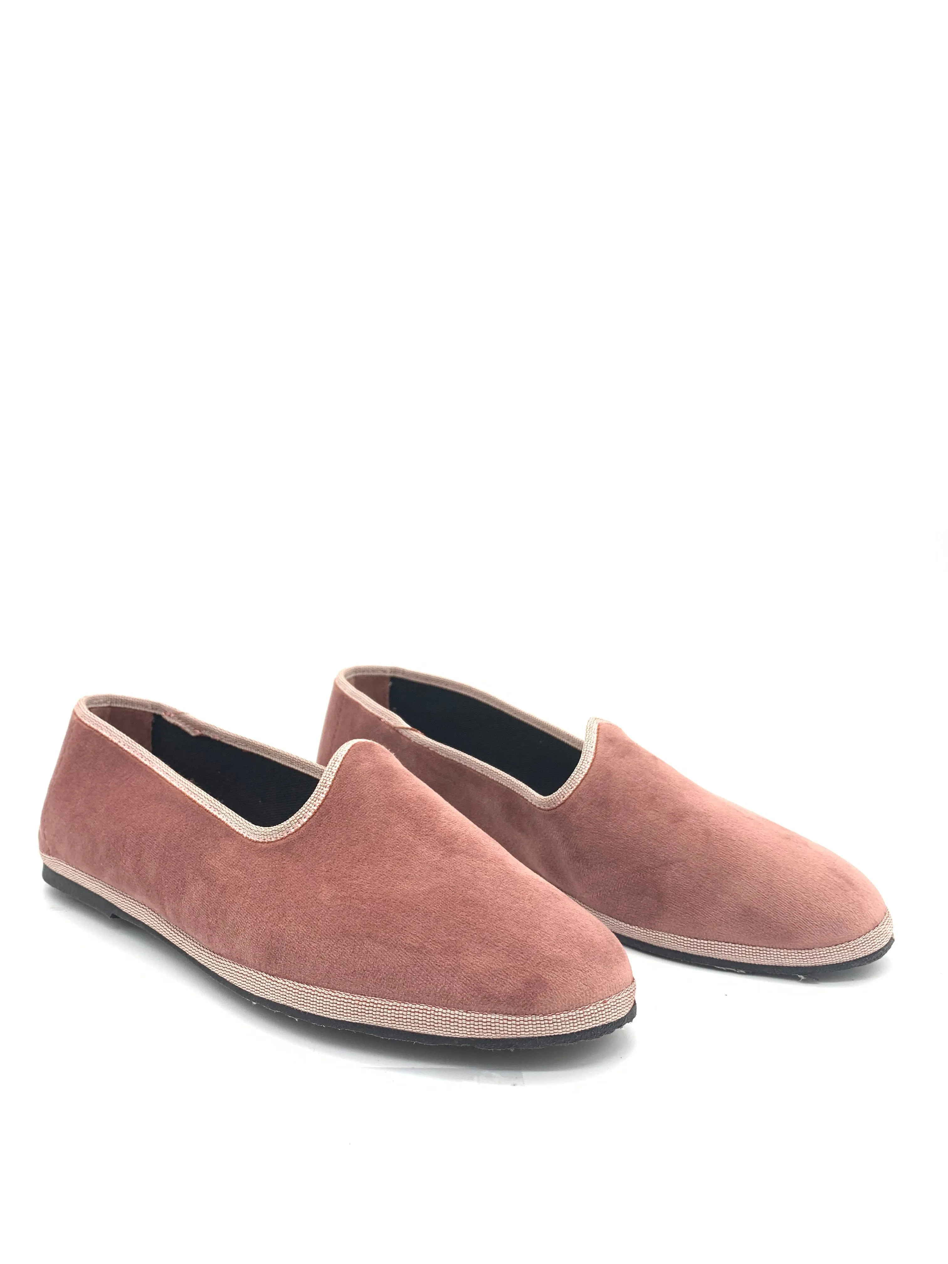 Alos Italian Velvet Loafer Shoes