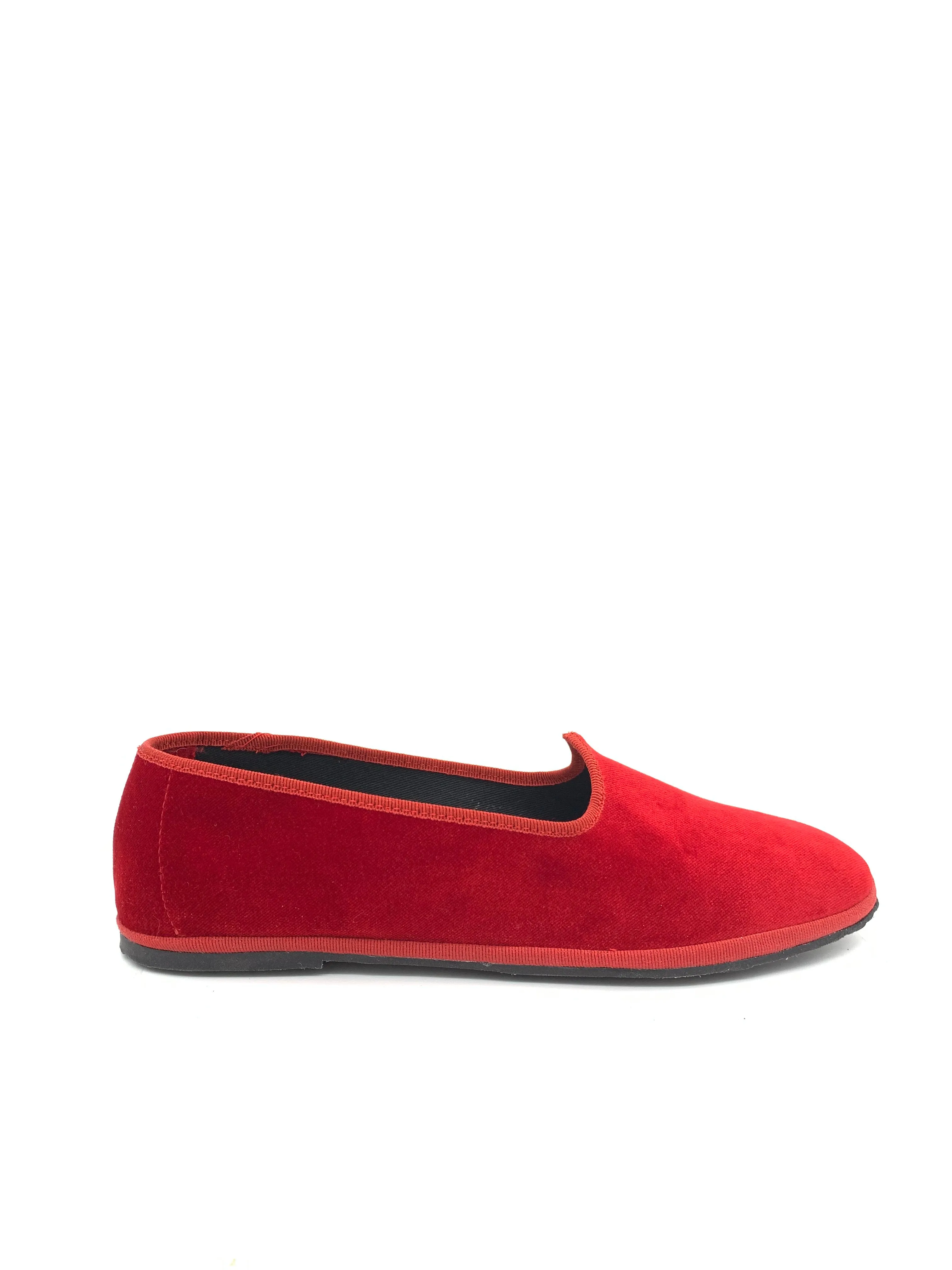 Alos Italian Velvet Loafer Shoes