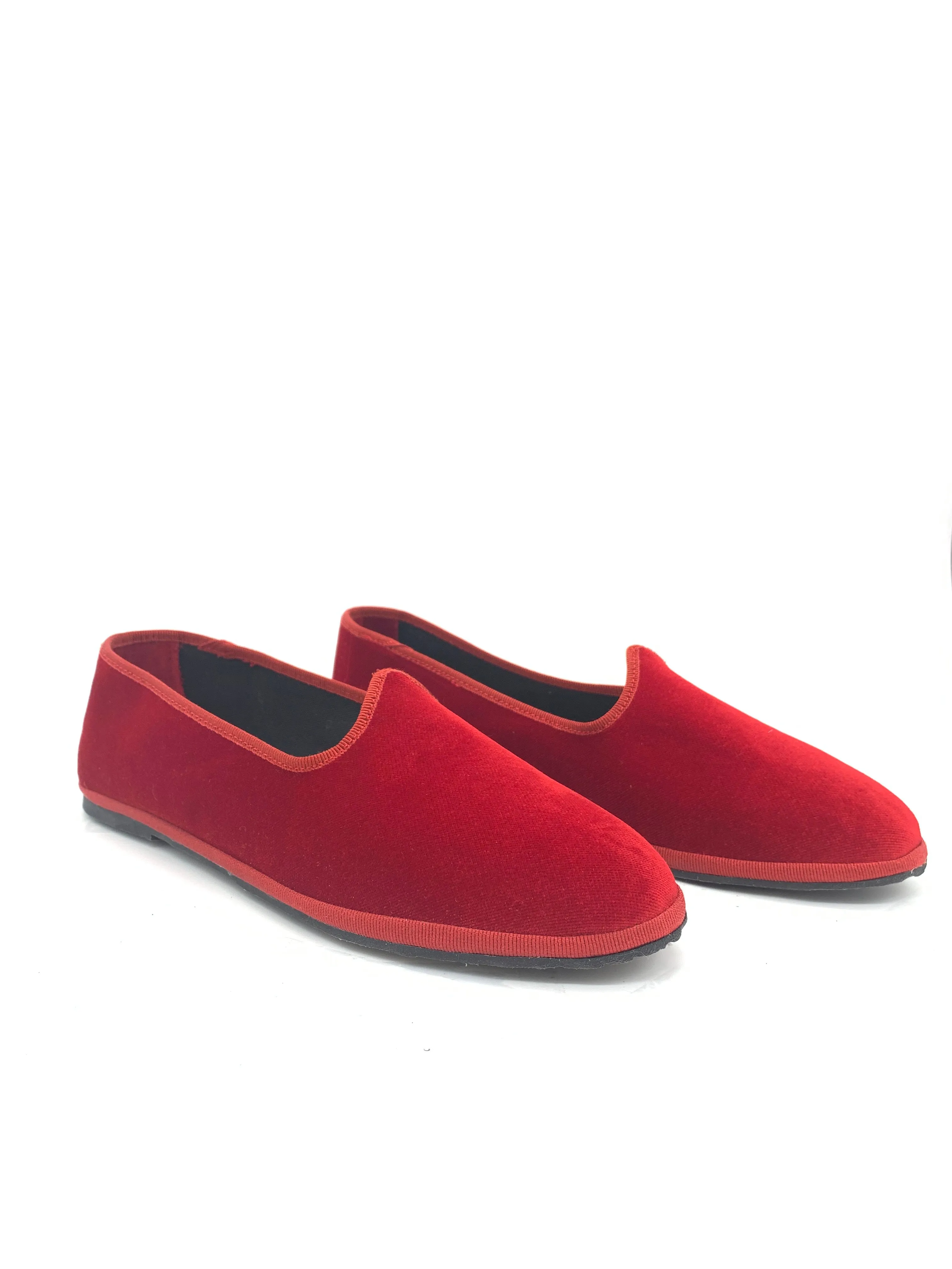 Alos Italian Velvet Loafer Shoes