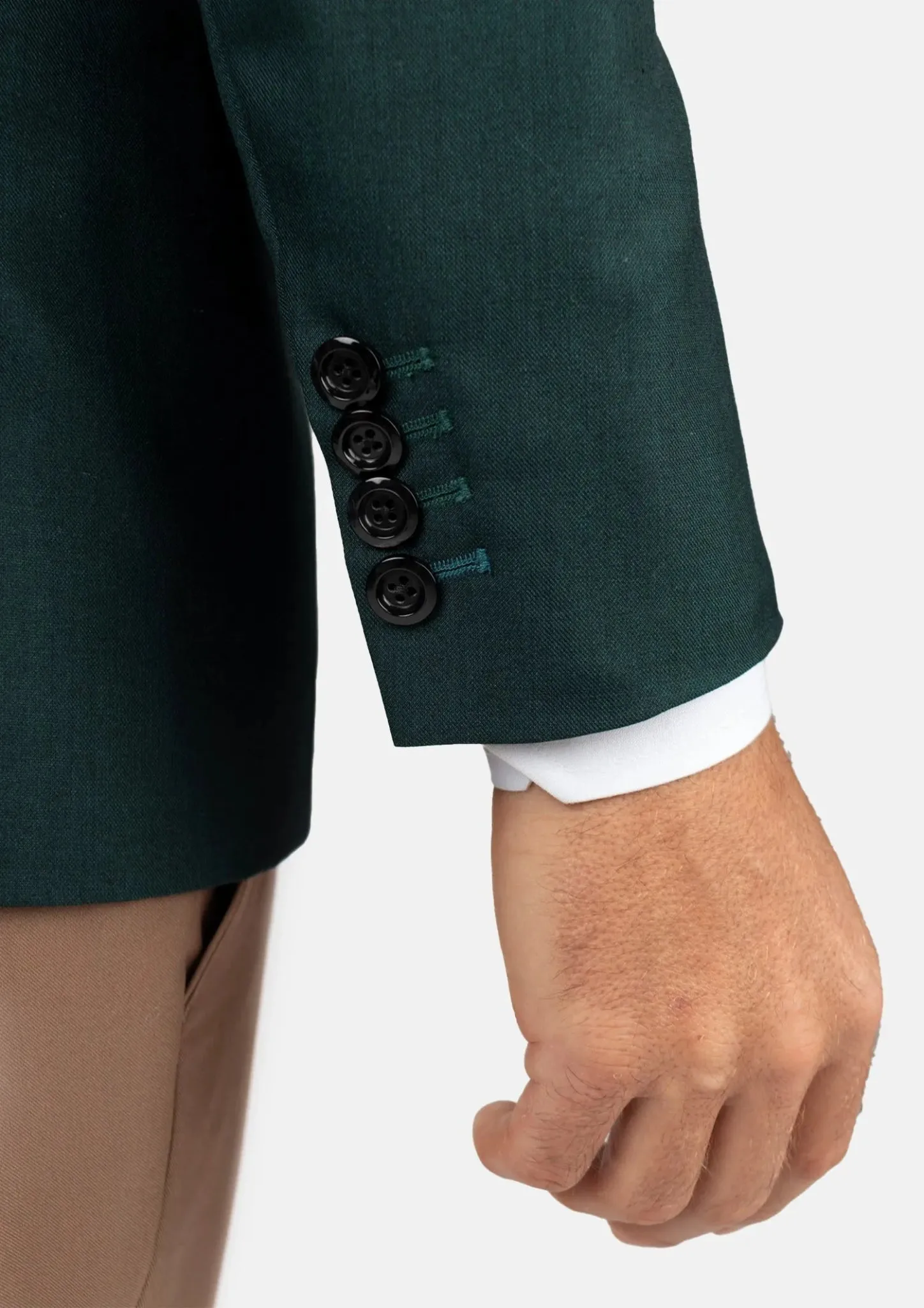 Astor Sacramento Green Sharkskin Jacket