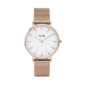 BOHO CHIC ROSE GOLD/WHITE WATCH