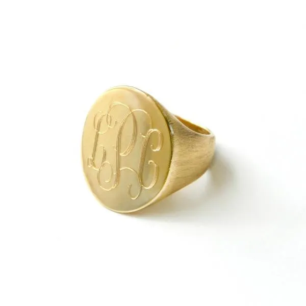 Boyfriend Signet Ring (WS)