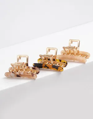 Capri Chic - 3 Pack Hair Clips