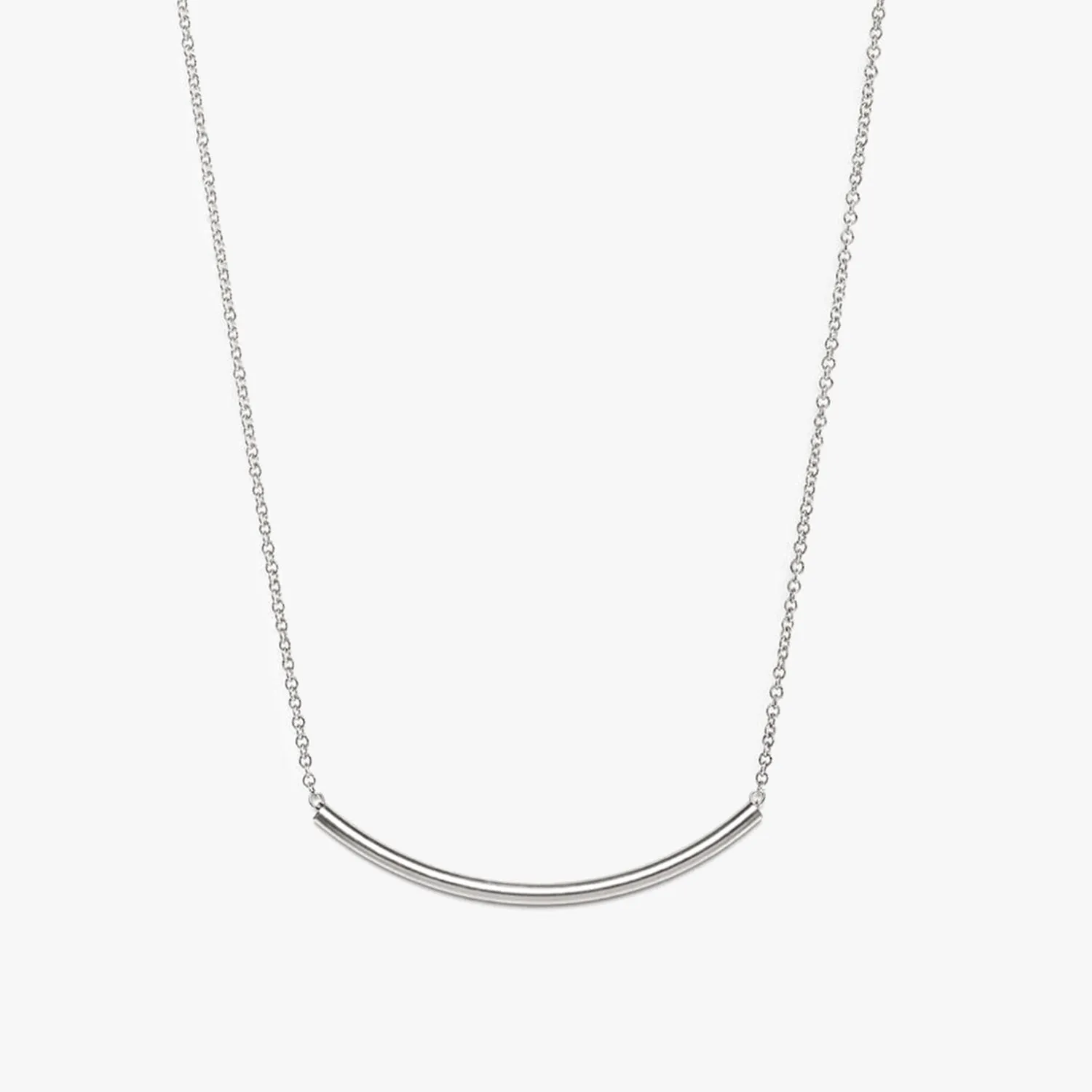 Chic Curve Bar Necklace