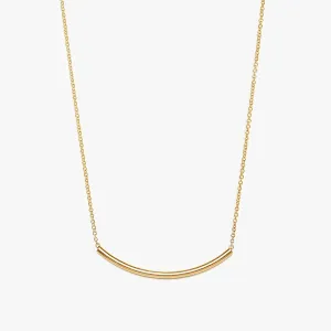 Chic Curve Bar Necklace