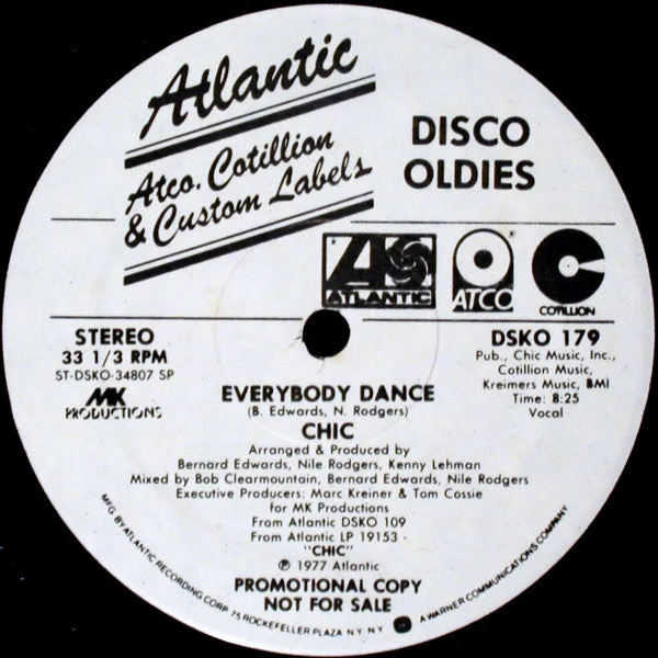 Chic - Everybody Dance / Dance, Dance, Dance (Yowsah, Yowsah, Yowsah) - LP