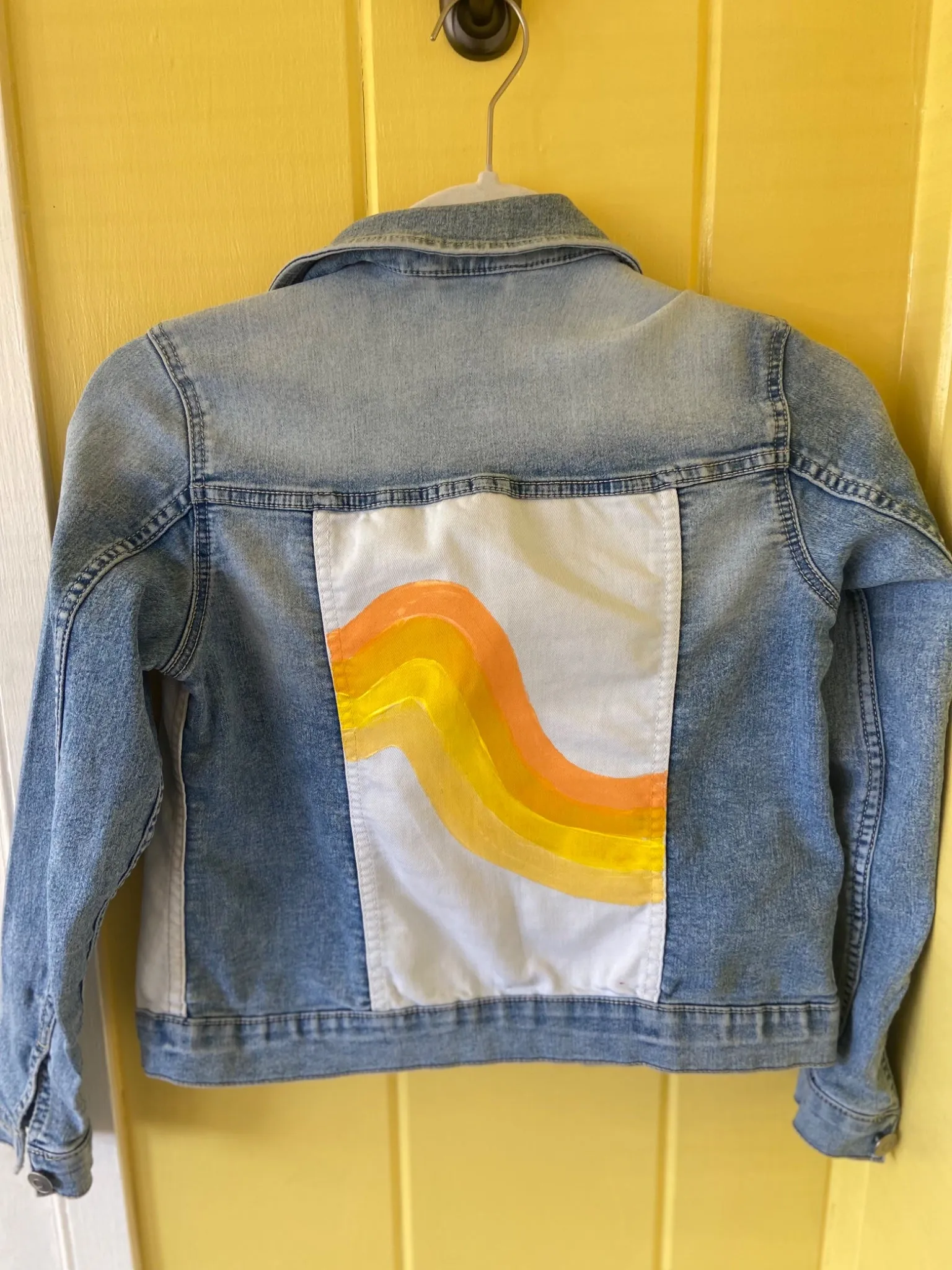 Children’s Handpainted Denim Jacket