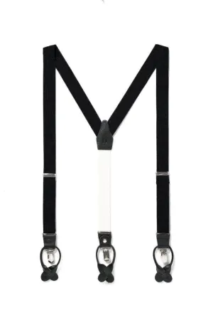 Classic Black Suspenders