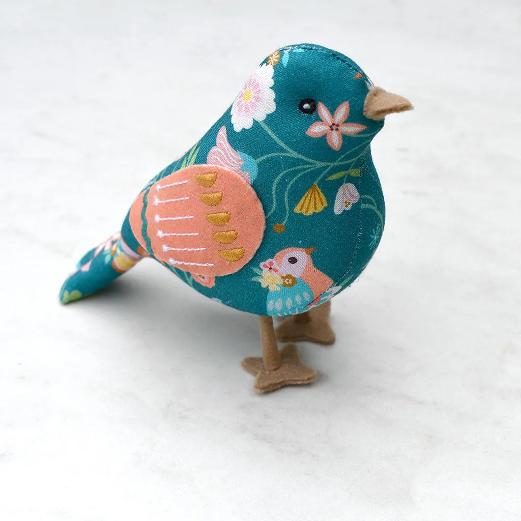 Colorful Bird Aviary Bird Pincushion