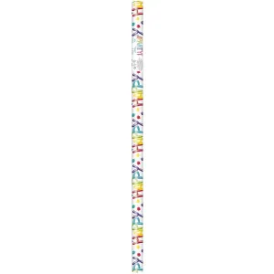 Colorful Birthday Giftwrap 30in X 5ft