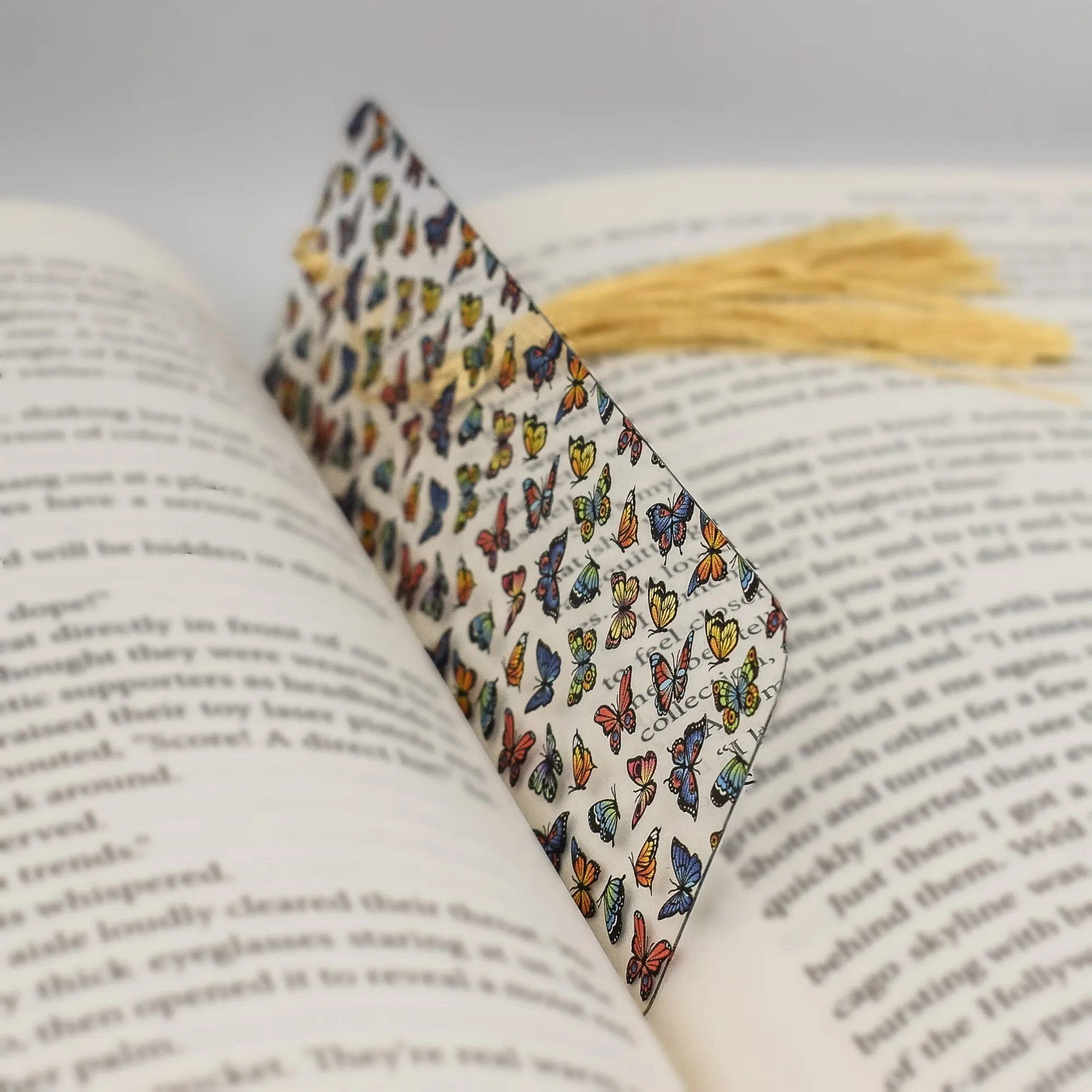 Colorful Butterfly Bookmark