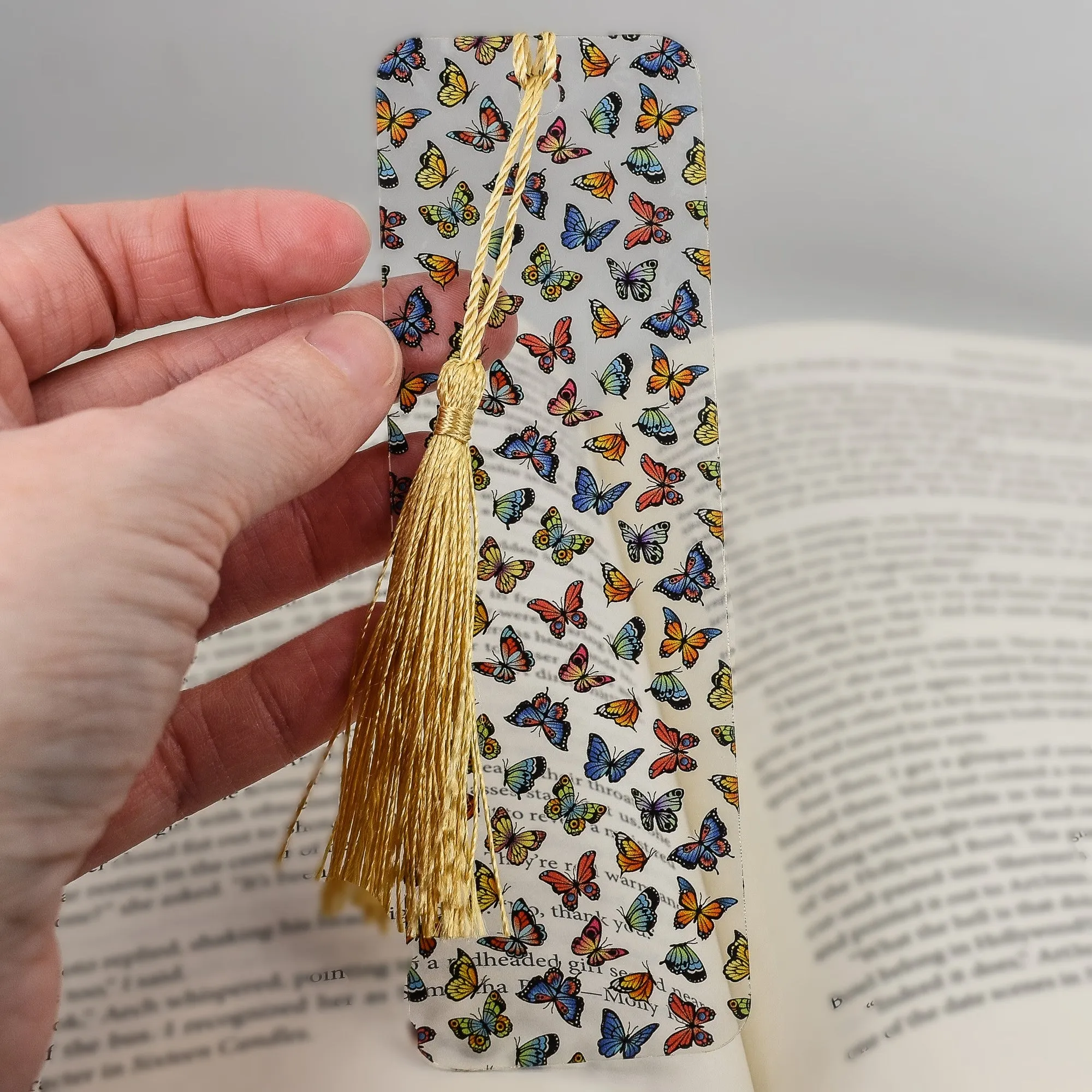 Colorful Butterfly Bookmark