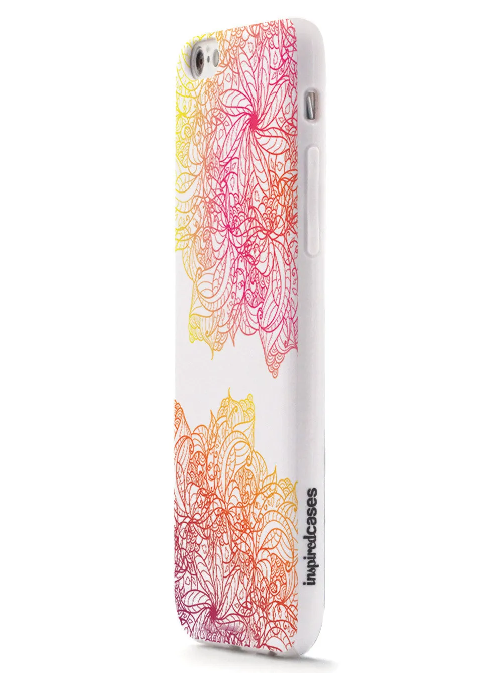 Colorful Doodle Flowers Case