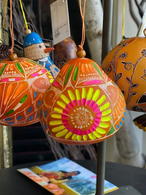 Colorful Gourd Ornament