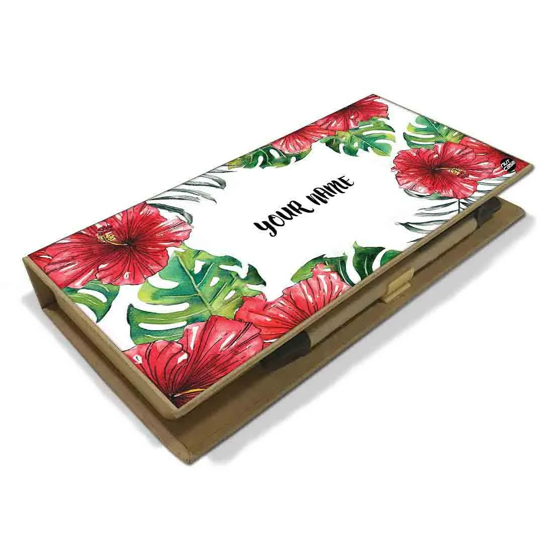 Customized Stationary Kit for Gift - Hibiscus Leaves