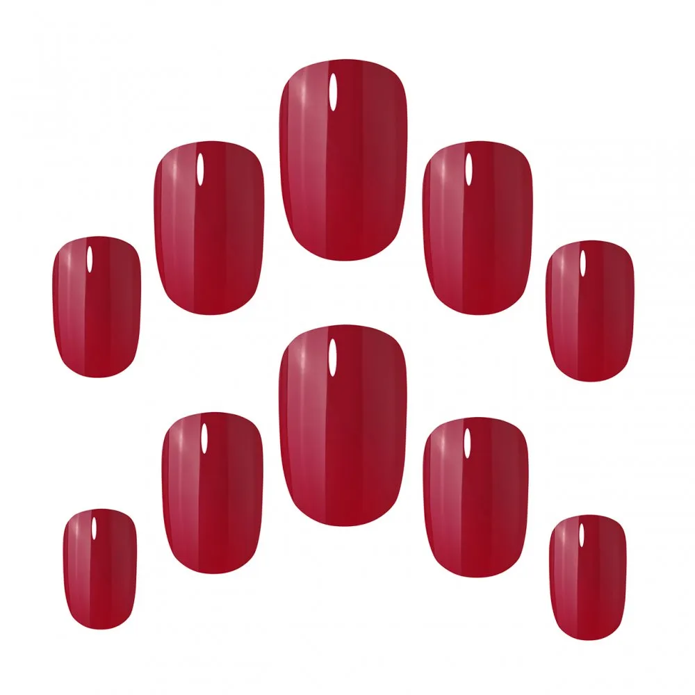 Elegant Touch Core Colour Nails Rich Red