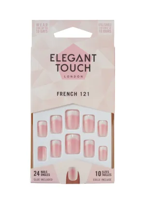 Elegant Touch French Pink Nails 121