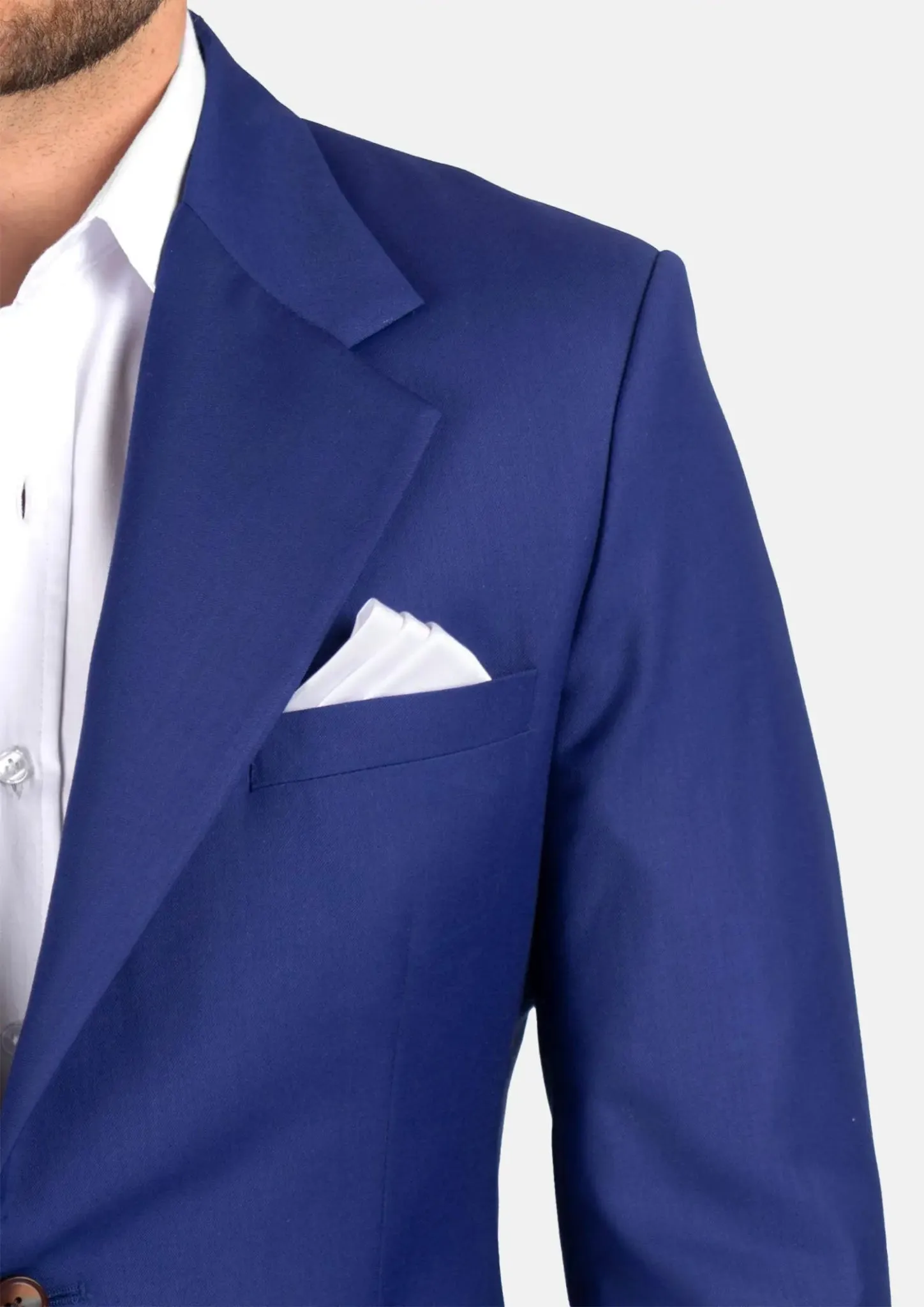 Ellis Royal Blue Twill Suit