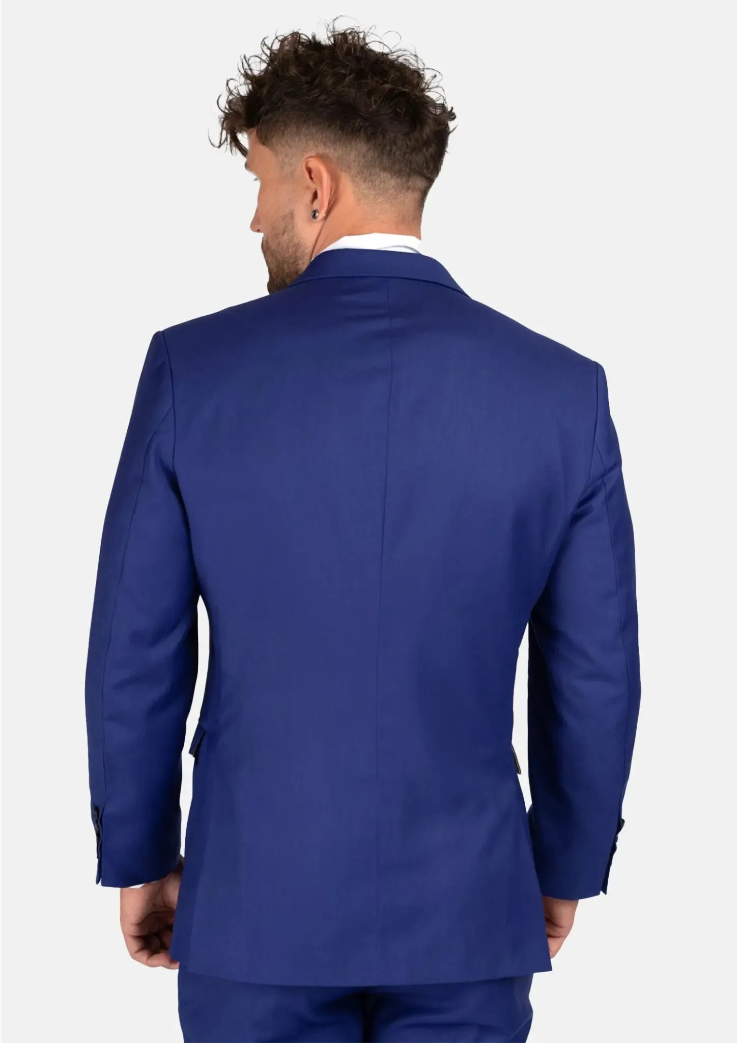 Ellis Royal Blue Twill Suit