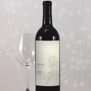 Equestrian Love Wine Label Black