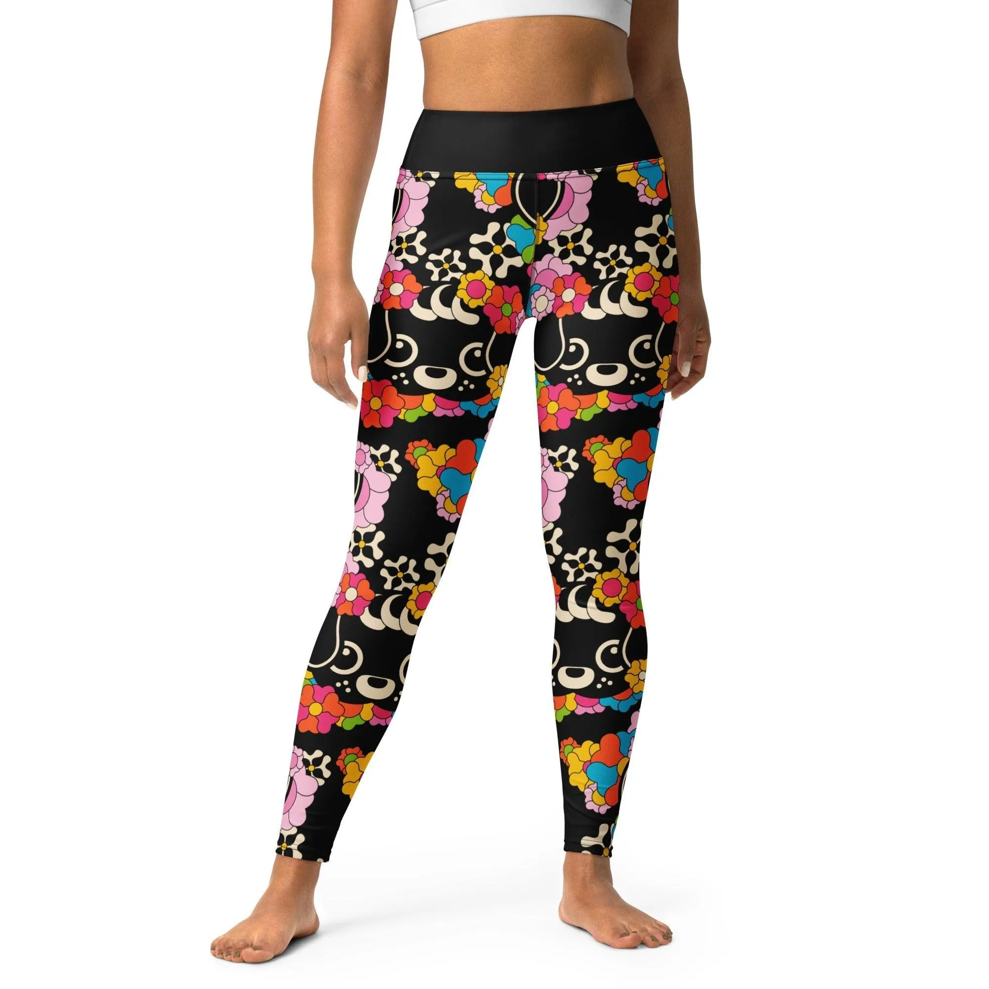 FUNKYPUP black -2- Yoga Leggings