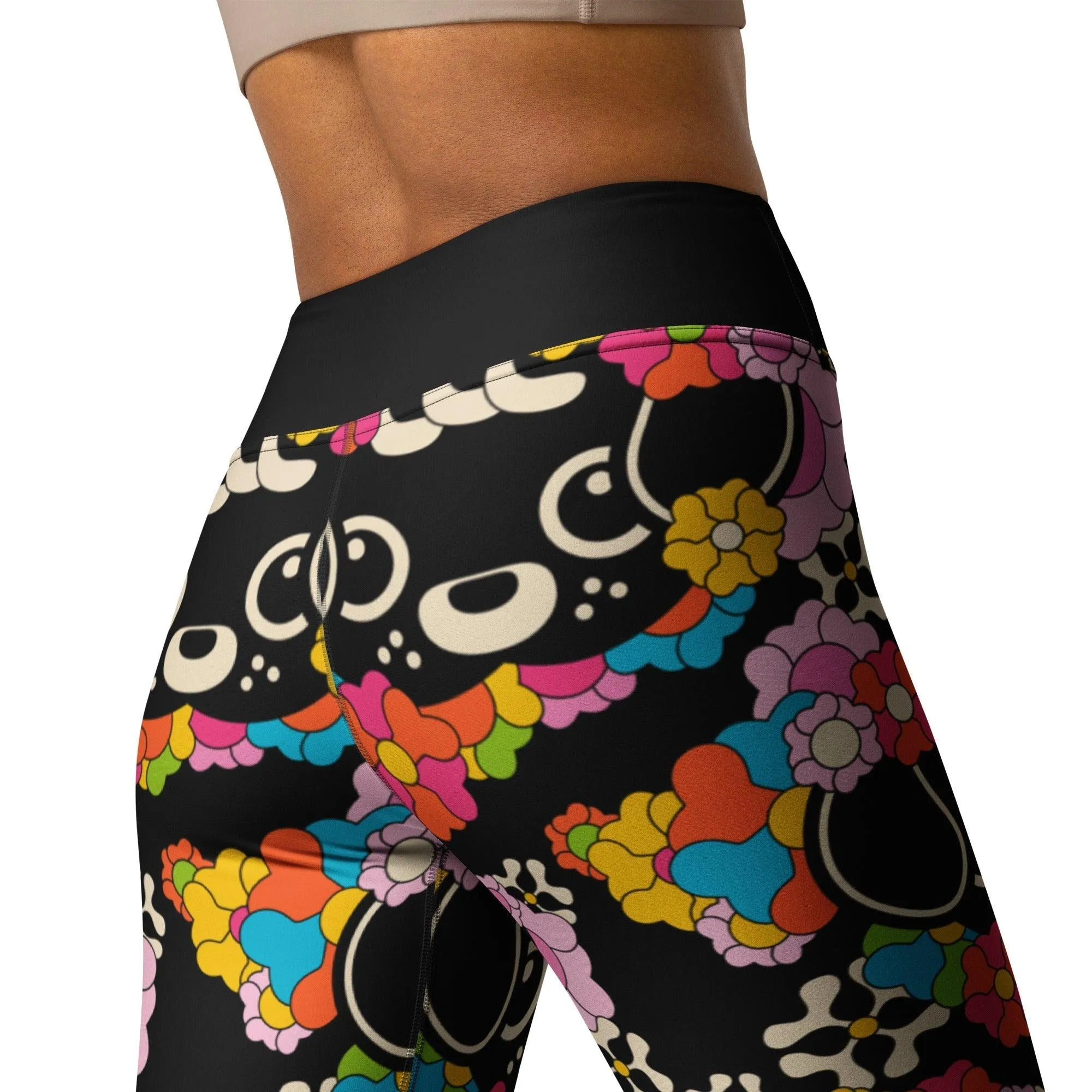 FUNKYPUP black -2- Yoga Leggings