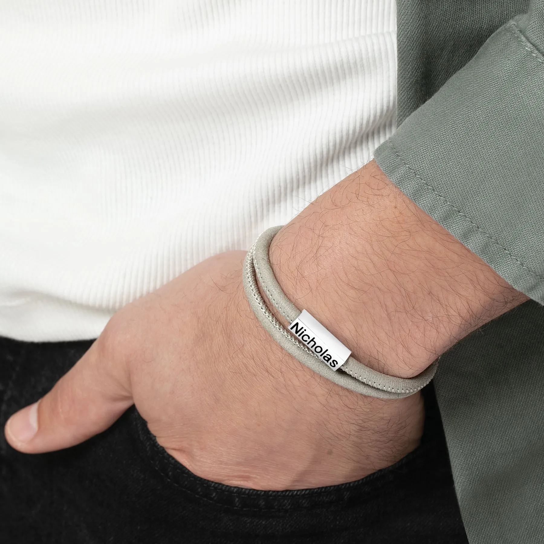 Gray Arthur – Personalized Bracelet