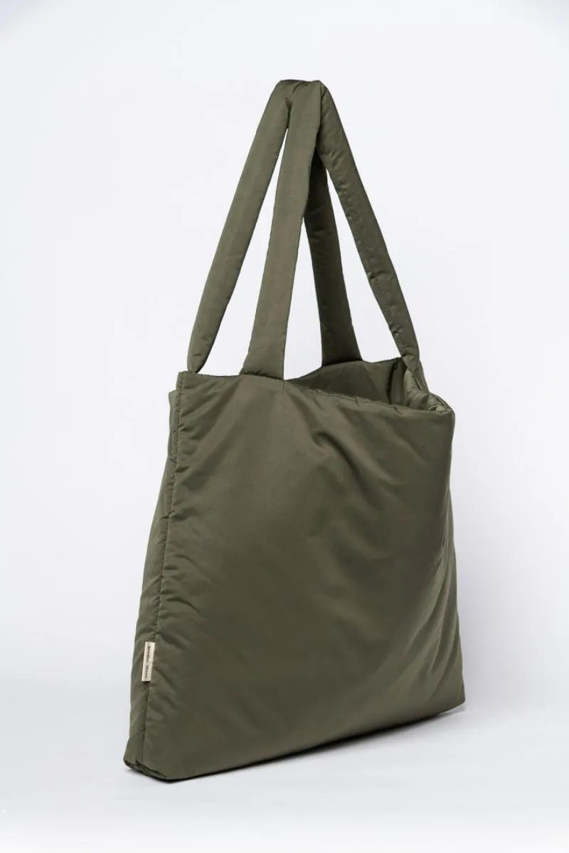 Green Puffy Mom Bag