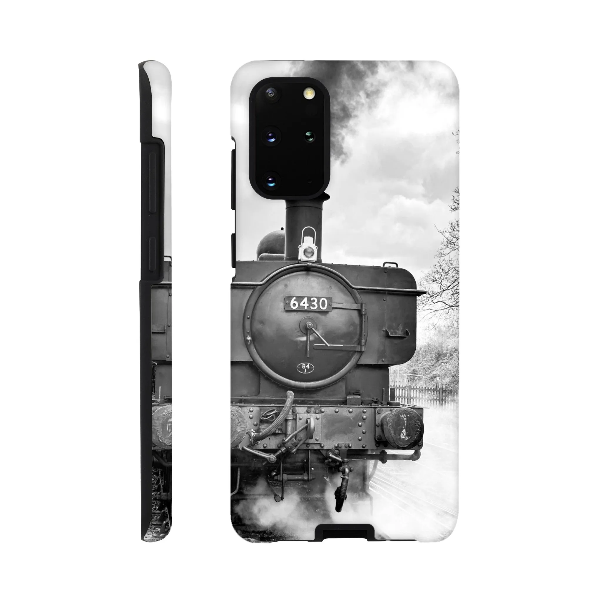 Gwilli Express Steam Train B&W Tough case Mobile Phone