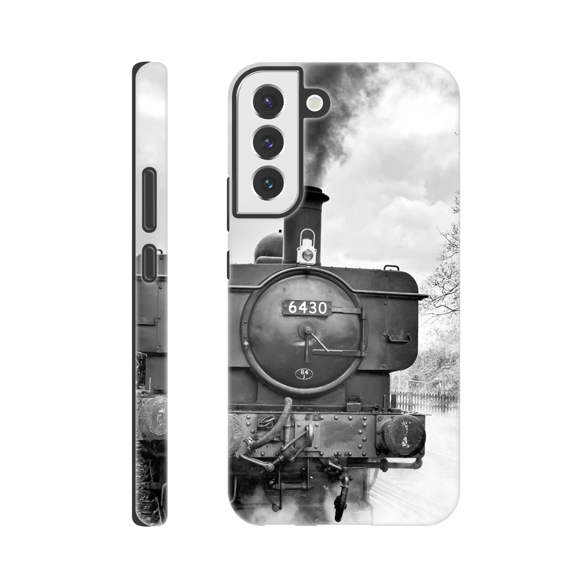 Gwilli Express Steam Train B&W Tough case Mobile Phone