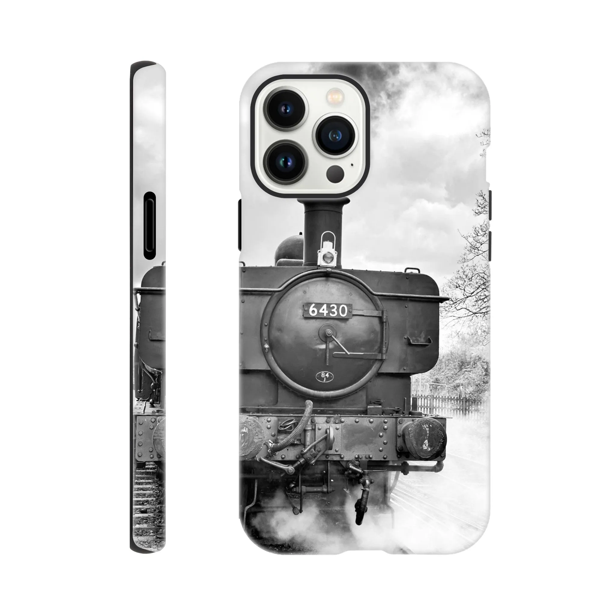 Gwilli Express Steam Train B&W Tough case Mobile Phone