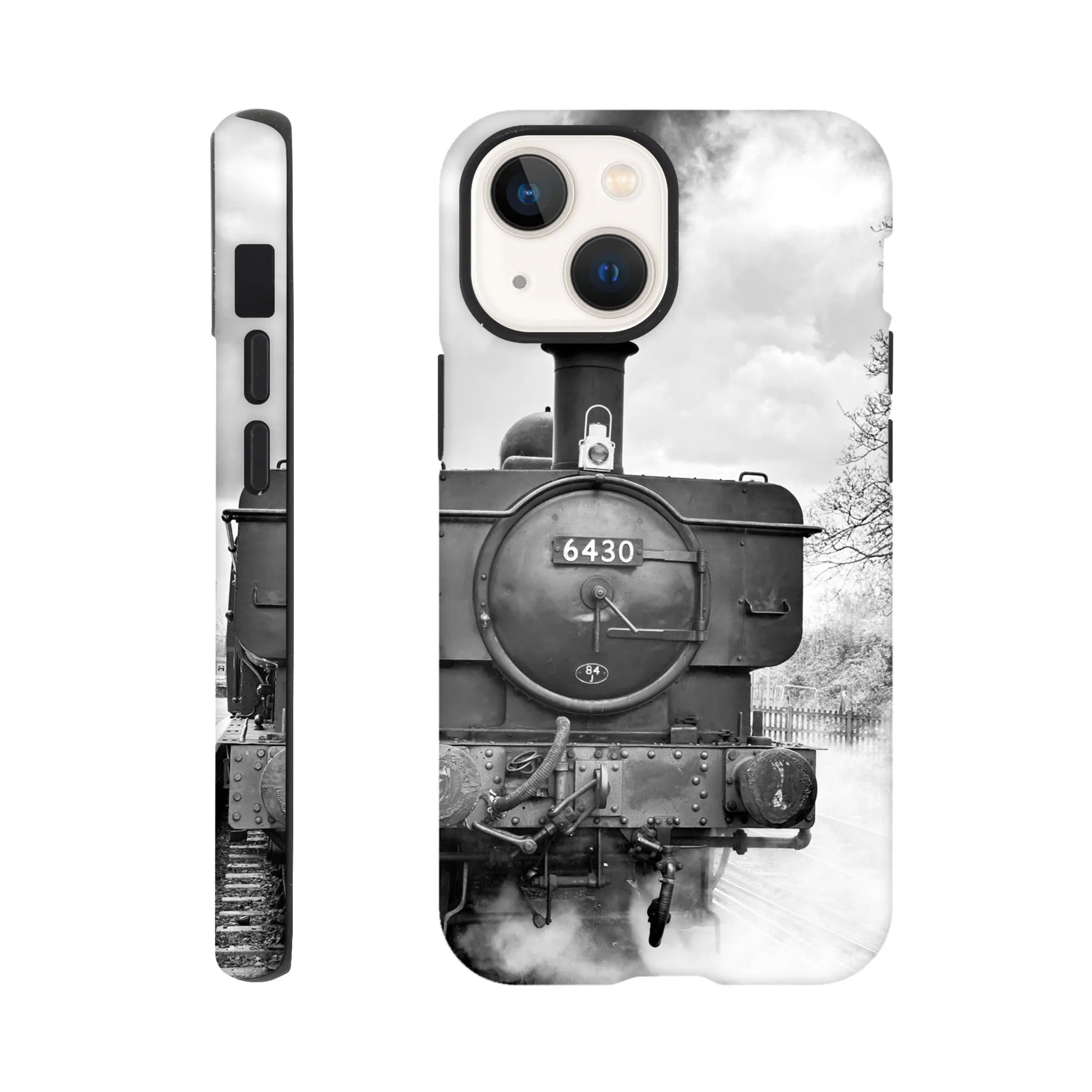 Gwilli Express Steam Train B&W Tough case Mobile Phone