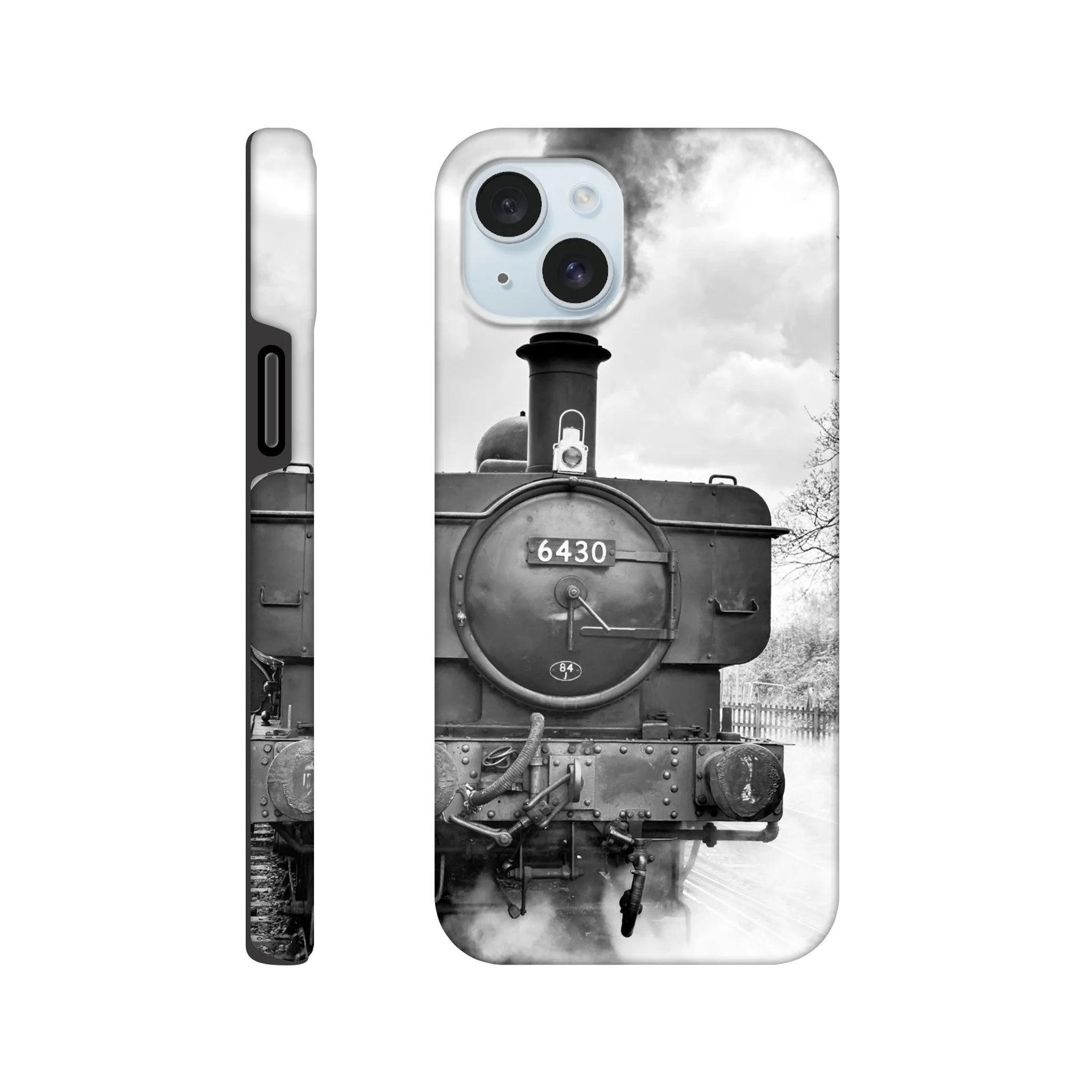 Gwilli Express Steam Train B&W Tough case Mobile Phone