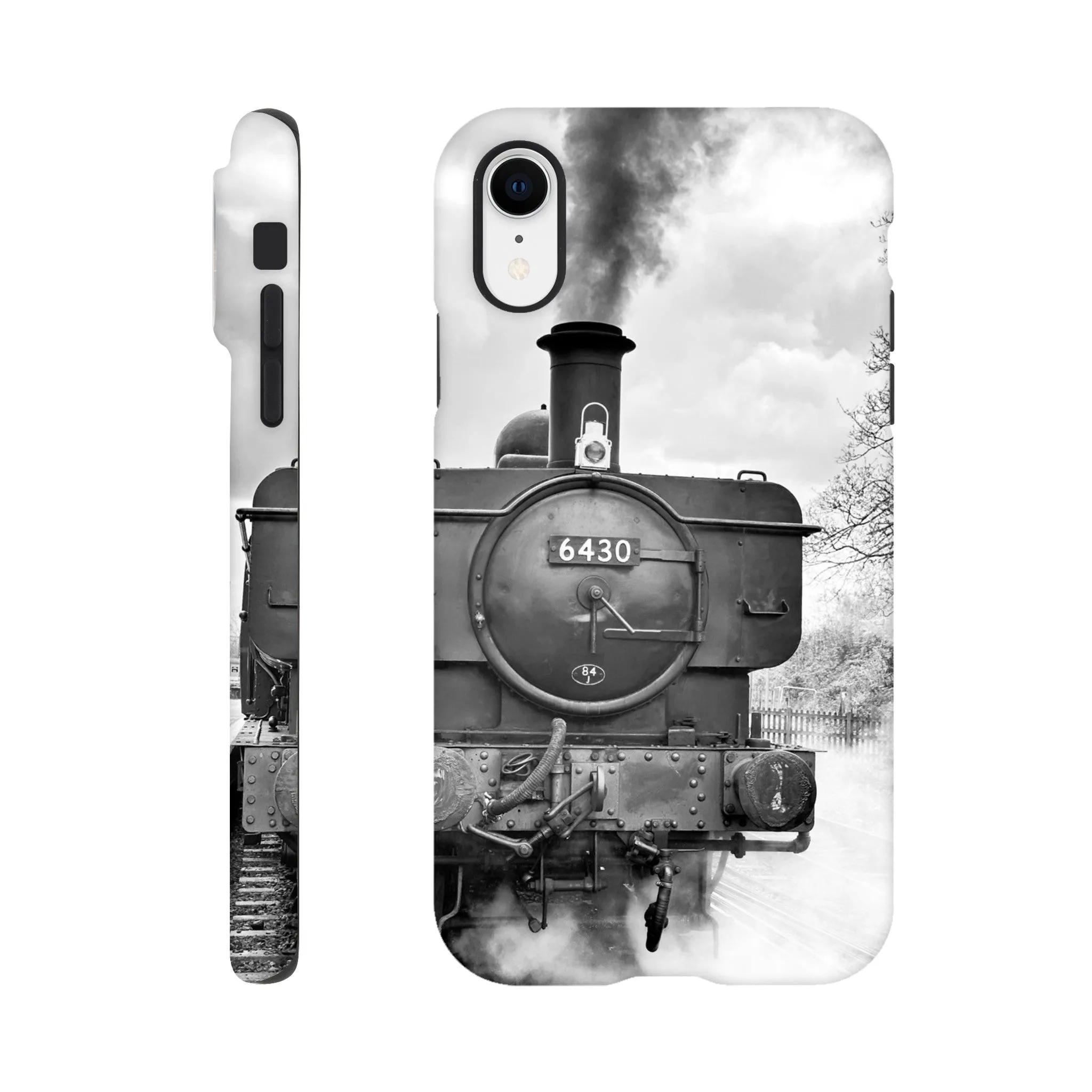 Gwilli Express Steam Train B&W Tough case Mobile Phone