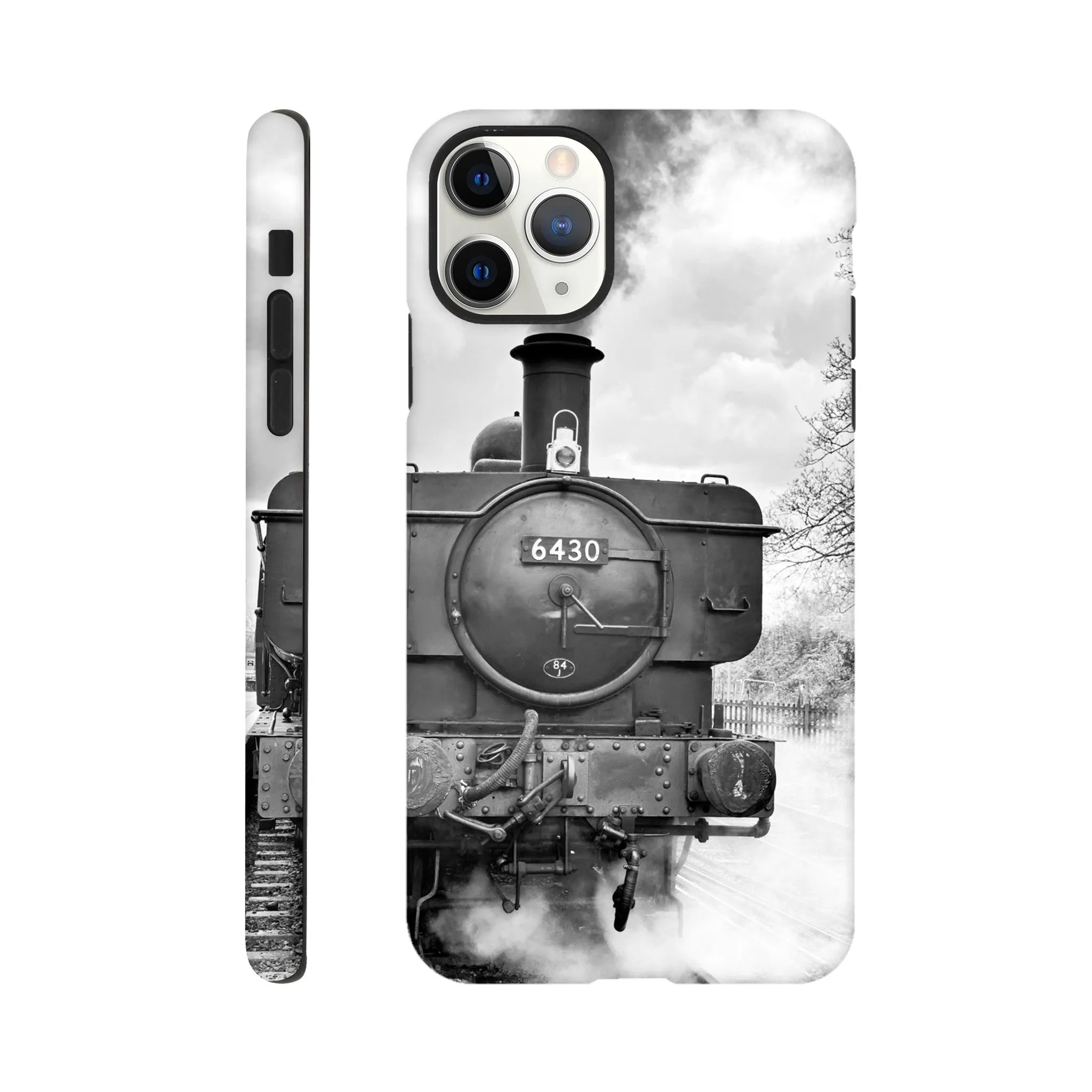 Gwilli Express Steam Train B&W Tough case Mobile Phone