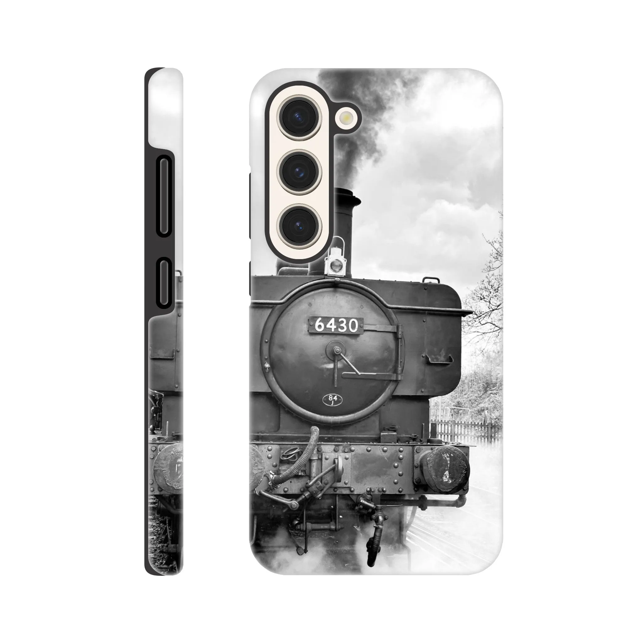 Gwilli Express Steam Train B&W Tough case Mobile Phone