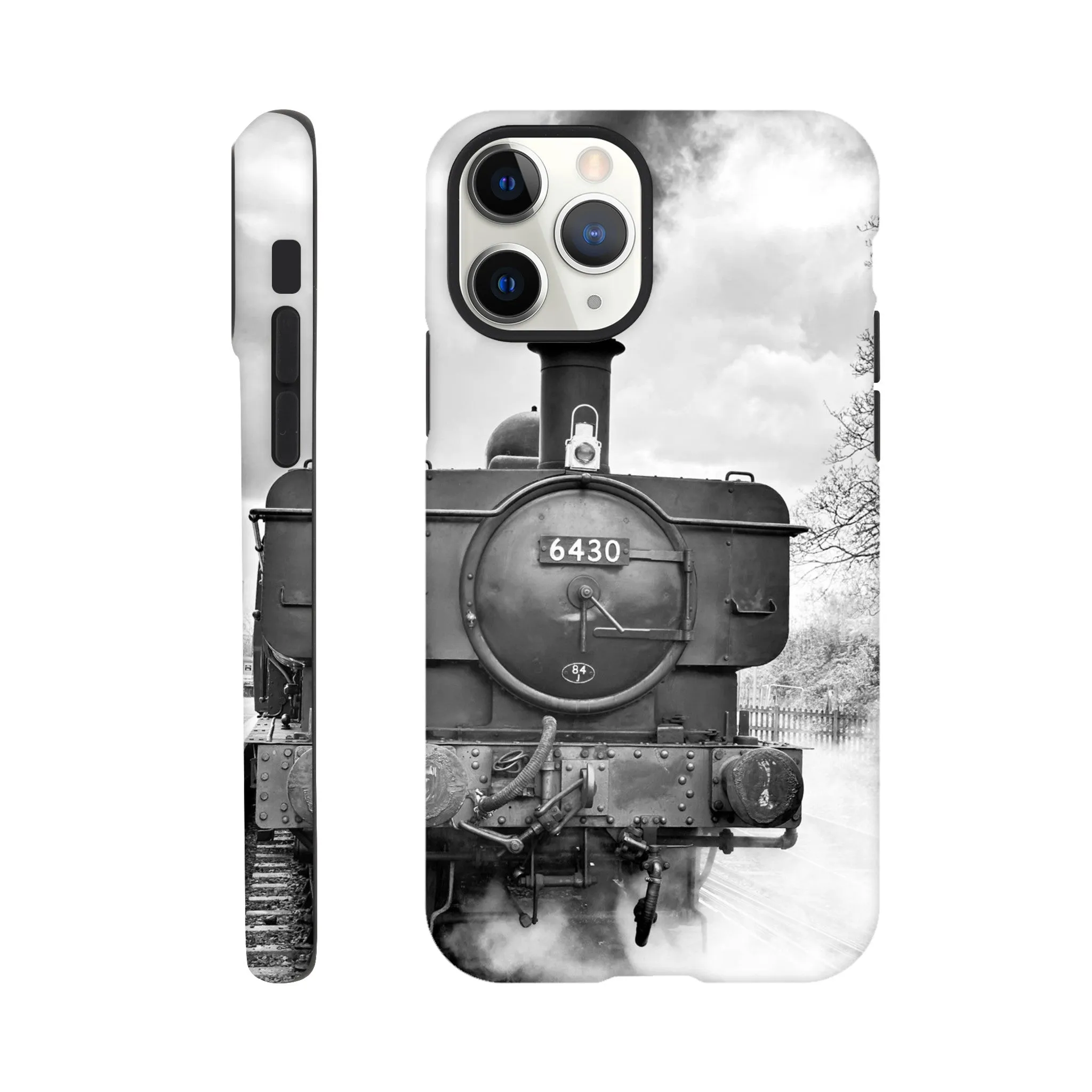 Gwilli Express Steam Train B&W Tough case Mobile Phone