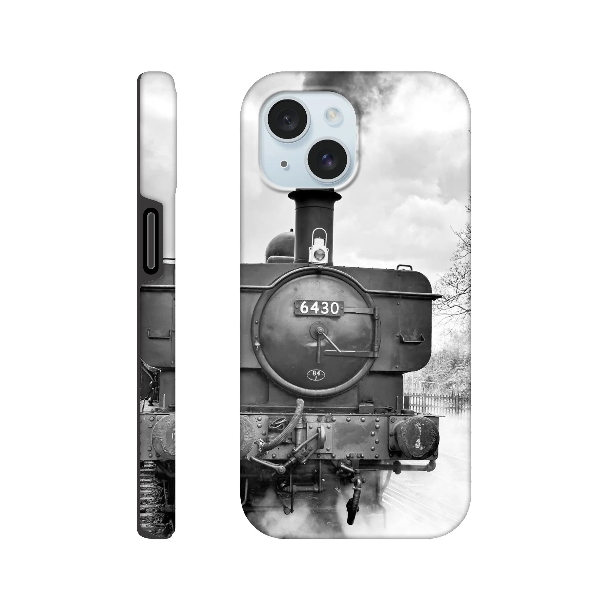 Gwilli Express Steam Train B&W Tough case Mobile Phone