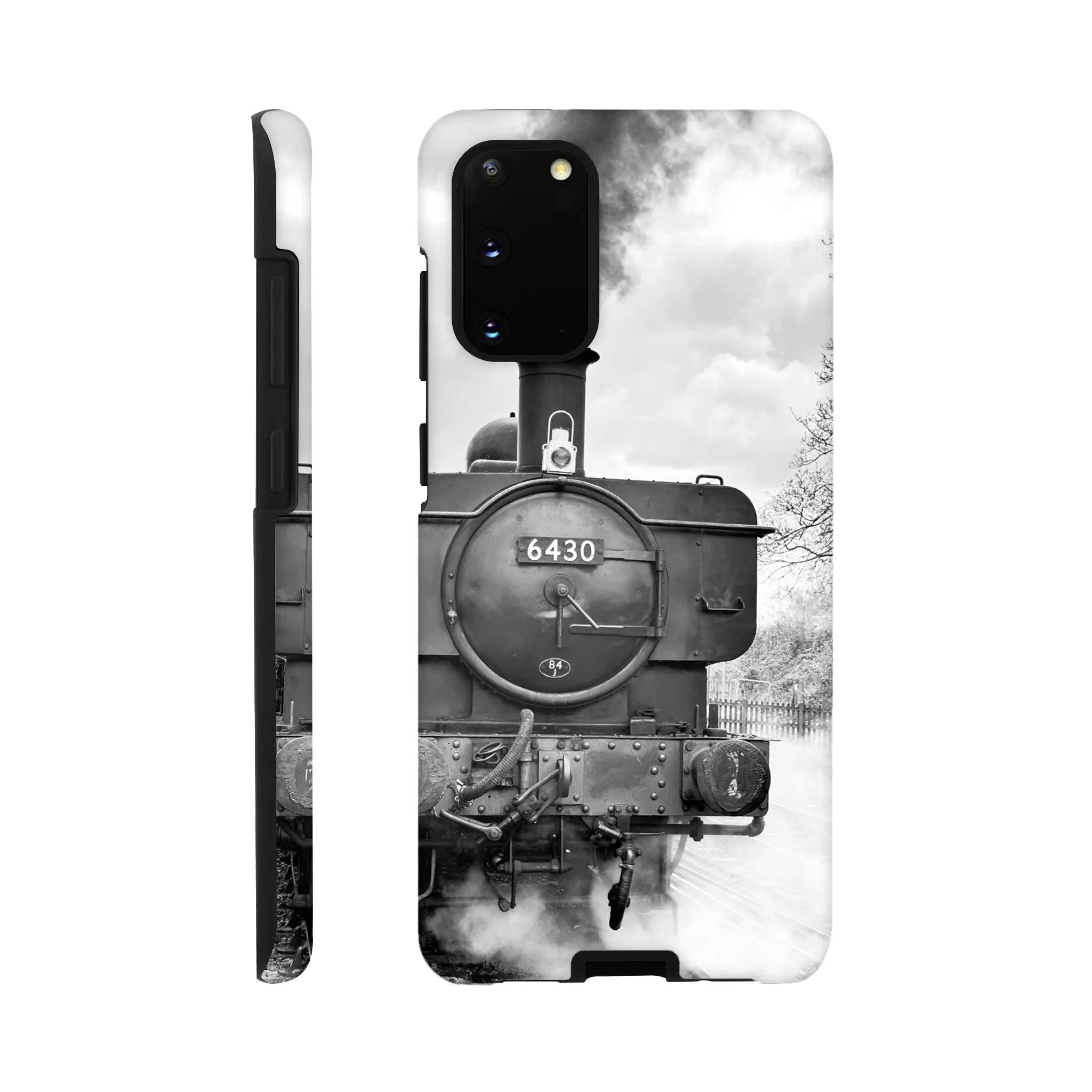 Gwilli Express Steam Train B&W Tough case Mobile Phone