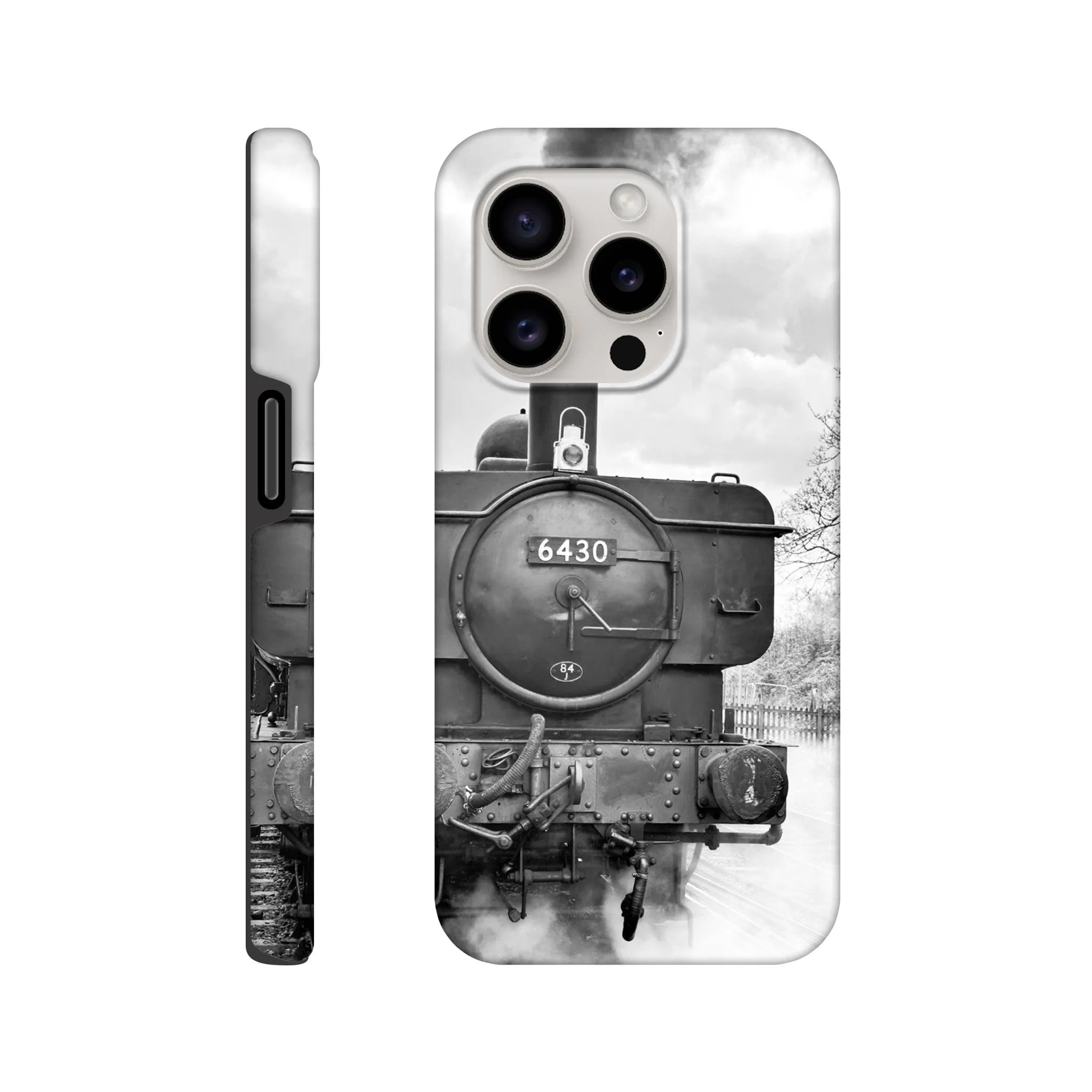 Gwilli Express Steam Train B&W Tough case Mobile Phone