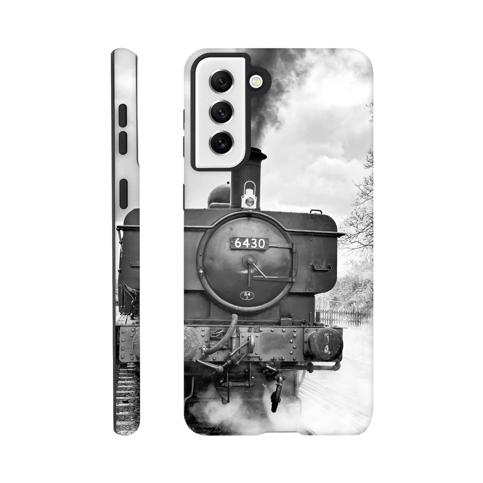 Gwilli Express Steam Train B&W Tough case Mobile Phone