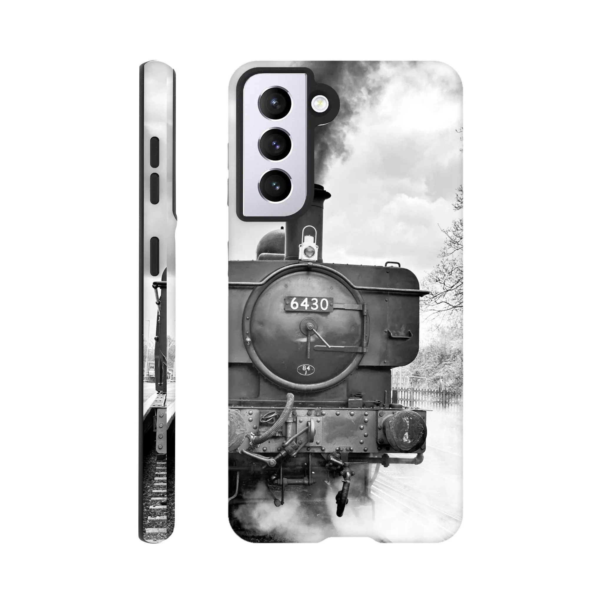 Gwilli Express Steam Train B&W Tough case Mobile Phone