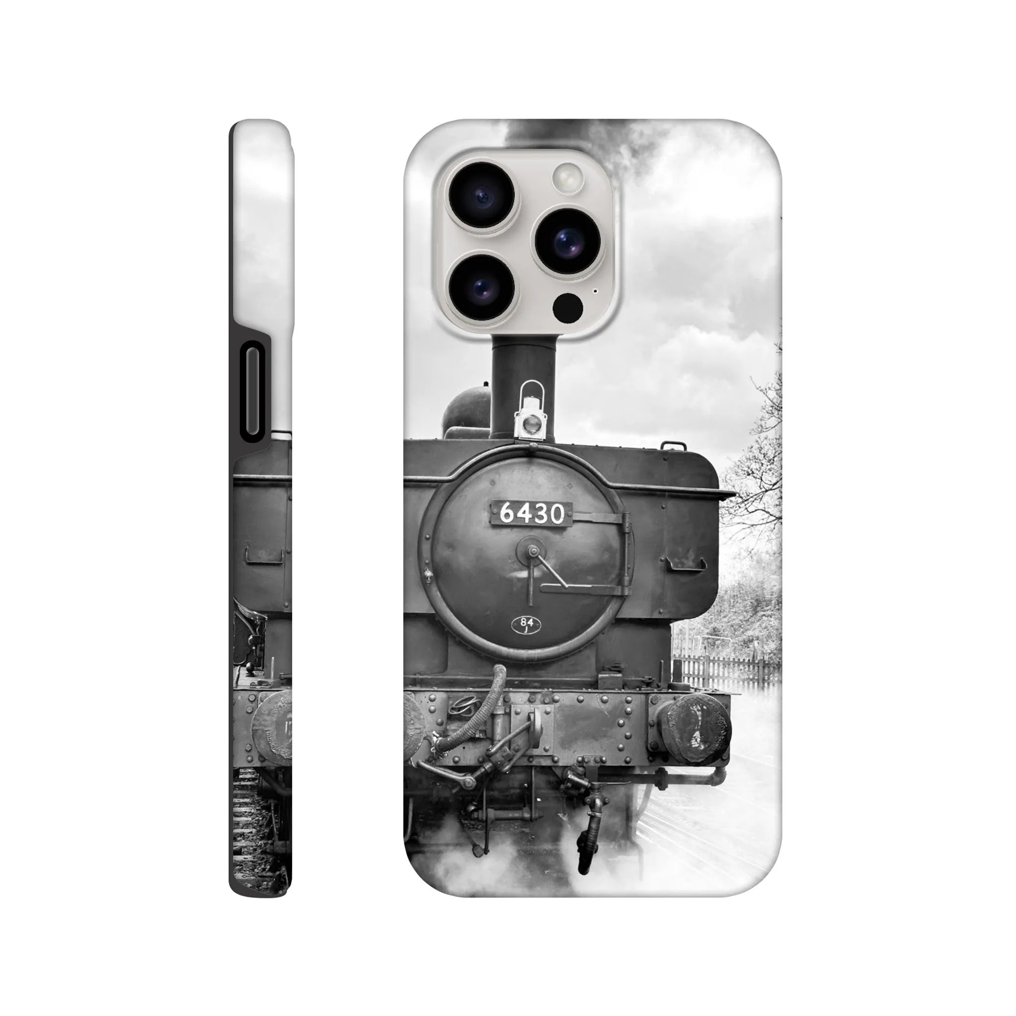 Gwilli Express Steam Train B&W Tough case Mobile Phone