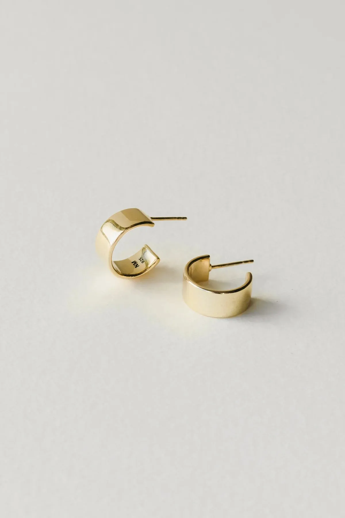 Huggies Earrings - Gold Vermeil